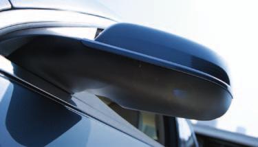 Side view mirrors that help you move forward Even the mirrors on Malibu have been shaped and tested