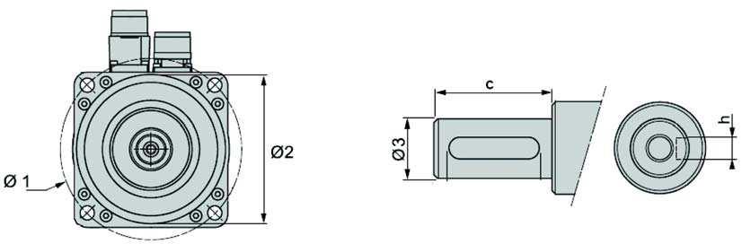 Third-party servo motor hardware identification Note: This section deals with migration where your motor is not a servo motor from the Schneider Electric range.