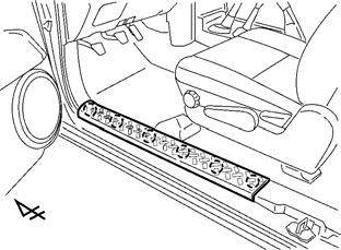Fig. 1-1 10mm Wrench Negative Battery Cable Battery 1. Vehicle Disassembly. (a) Vehicles with Automatic Transmission should be placed in Low Gear and have the Parking Brake set.