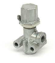 DEL: CONT: 1/8 NPT 42-52 PSI The TR-3 Inversion valve is an air operated control valve. Unlike other valves, it is normally open.