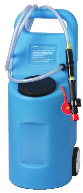 10 GALLON AC-POWERED WATERING CART The 10 Gallon AC-Powered Watering Cart (WC-HYDRO-10-KIT) is ideal for watering industrial forklift batteries in small to mid-size operations. The 13 (3.