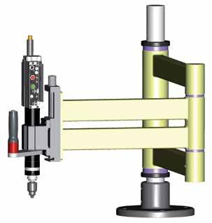 Product For single spindle operations to multi spindle processes Pneumatic and electric drive from 0.22 to 1.1kW (0.3 to 1.