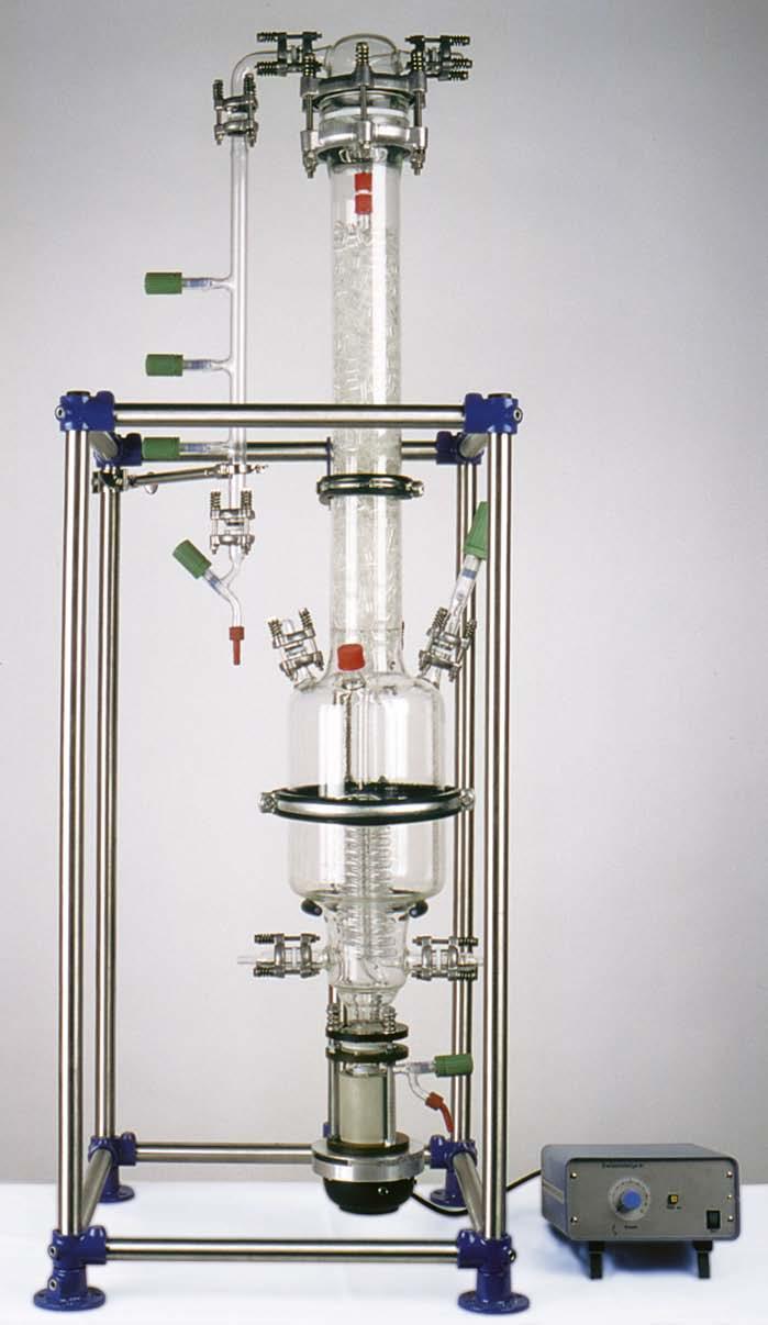 UNITS LABORATORY UNIT FOR ABSORPTION OF REACTION GASES GENERAL This NORMAG unit for absorption of reaction gas distinguished by its compact construction which meets the high requirements for such