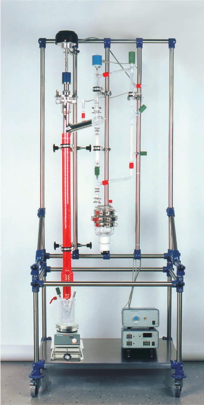 UNITS MICRO SPINNING BAND COLUMN GENERAL The micro spinning band column can be used for different purposes.
