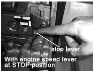 3. Run the generator without load for three minutes. Do not stop the engine suddenly or whilst under load. This can damage the AVR and cause damage to the alternator through overheating.