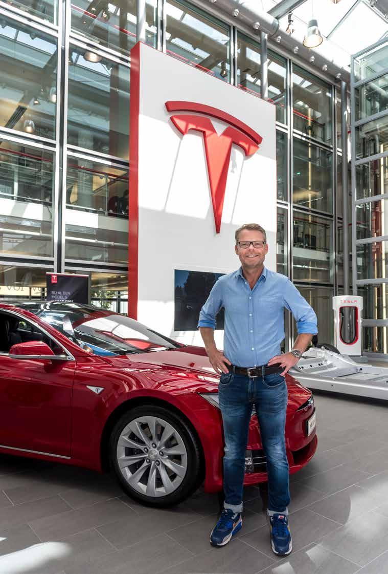 Allow consumers to have a choice Willem Haitink Vice President Sales Europe, Middle-East and Africa,Tesla Tesla chose to set up offices in Amsterdam because it s a lively and inspiring city.