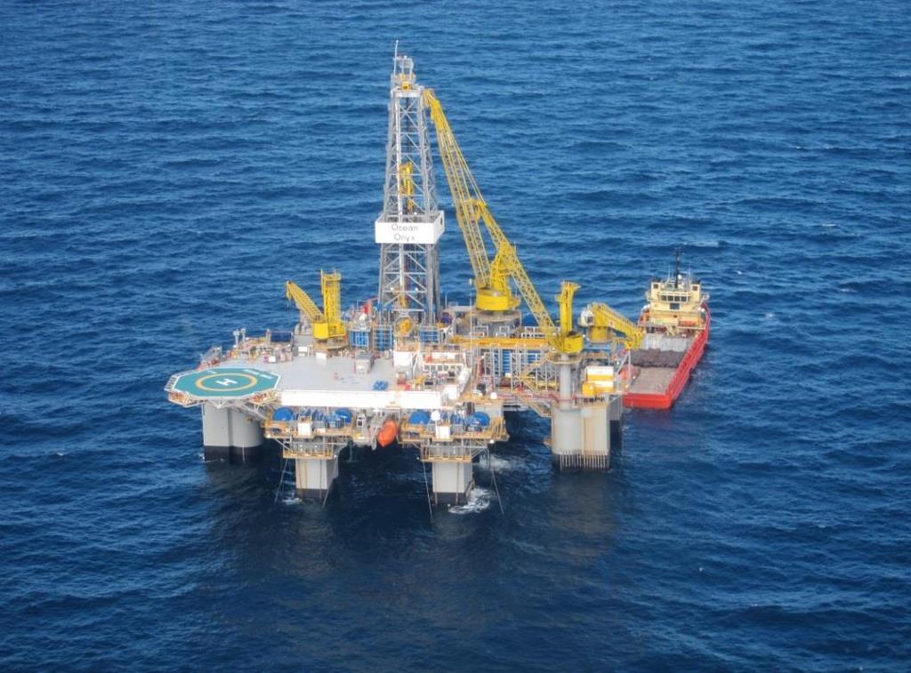 Ocean Onyx Design... Victory Class Year Entered Service... 2013 Classification... ABS, Column Stabilized Drilling Unit Dimensions... 327 ft long x 315 ft wide x 128 ft high Draft... 74.