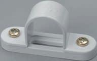 ROUND CONDUIT FITTINGS continued Available in white (WH) or black (BK).
