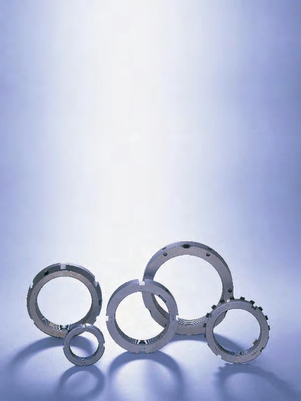Other products Lock nuts SKF lock nuts, also referred to as shaft nuts, are available in several designs to axially locate bearings on shaft ends. The most popular are those of series KM, KML and HM.