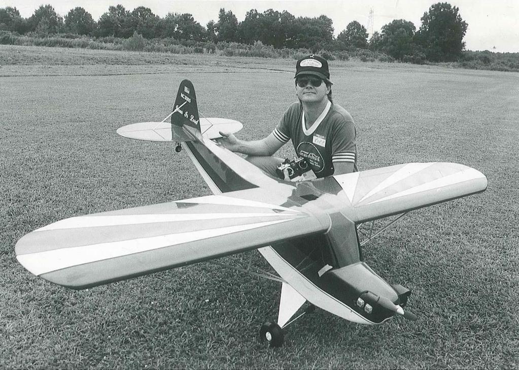 Curt Massey with his Quarter Scale Wag-Aero Cub Curt Massey of Texas with his quarter scale Wag-Aero Cub powered by an Astro 60 Direct drive motor