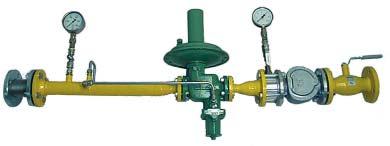 Oil supply diagram for heavy fuel oil Example RP-...M Drilled ball valve RP-.