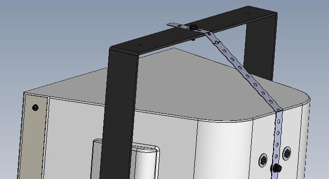 NOTE: The M8 point should NOT be used for rigging. The M8 point is to be used to mount the hardware kit ONLY!