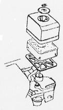 ) Back off the Dipstick Plug one turn. Remove the Drain Plug (3A) and, if possible, tilt the crankcase slightly to help drain the oil out. Recycle used oil. (See Figure M.) Cleaning: a.