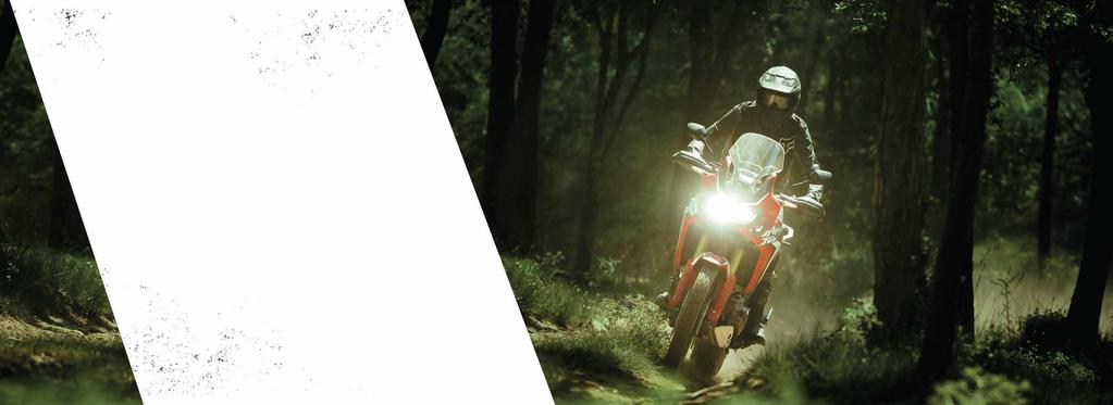 THE TRUTH WILL SET YOU FREE The secret to the CRF1000L Africa Twin s wide-ranging abilities starts with its engine, performs beautifully in off-road situations as well as on-road, over long-range