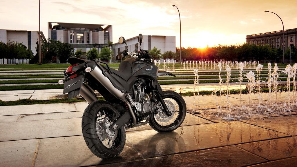 Conquer the urban jungle Yamaha bikes have a reputation for smashing through boundaries and taking it to the extreme.