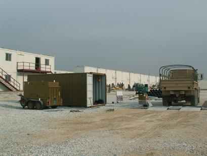 of the container. Customer: US Army in Afghanistan.