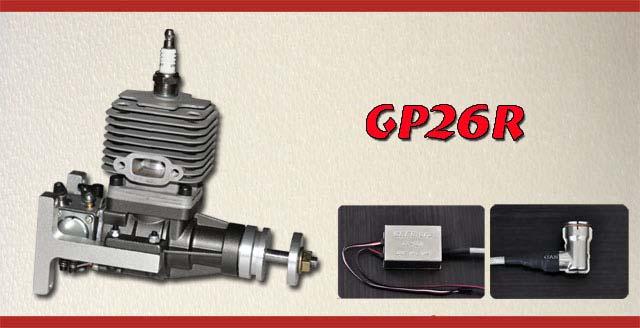 CRRCpro GP26R Gasoline Engine Thank you very much for buying this engine. Hope it will bring you a good happy time. In order to get a good operation, please read the instruction in detail as below.