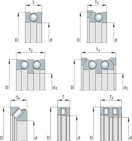 Normal tolerances Tolerances for nominal bearing height Tolerances: see table. The corresponding dimension symbols are shown in Figure 1.