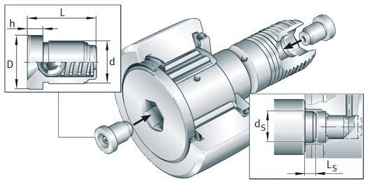 press if possible (similar to Figure 19, page 93). Blows on the flange of the roller stud must be avoided.
