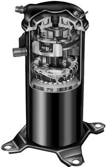 D E F FEATURES COOLING System Copeland Scroll ressor ressor features high efficiency with uniform suction flow, constant discharge flow and high volumetric efficiency and quiet operation.