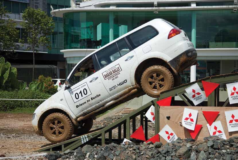 Mitsubishi Motors is the most successful make in Dakar Rally history, winning the World s Toughest Race a record of 12 times.