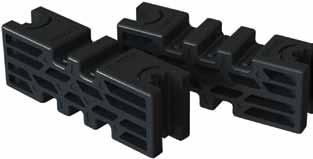 10, 20 x 10, 25 x 5 and 20 x 5 mm Busbar Support ADDITIONAL SPACERS FOR BUSBAR SUPPORTS