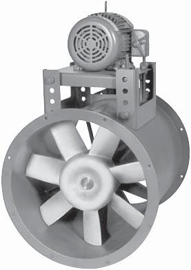 Arrangements Arrangement 9 Belt Driven For applications that require the motor to be out of the airstream or the versatility of a belt driven fan, the Arrangement 9 TCVA AXIFAN is the perfect choice.