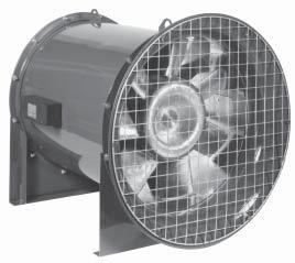 long-running fan. Industrial Process Designed for rugged industrial service, the TCVA AXIFAN is an ideal component for most industrial air systems.