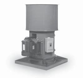 Clamshell For tough industrial systems requiring frequent cleaning and maintenance with a minimal degree of downtime, the clamshell construction TCVA AXIFAN is the
