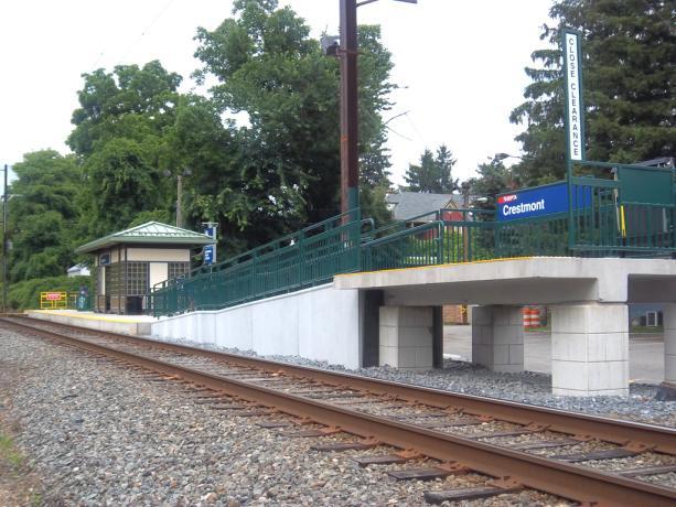 SEPTA and currently only high-level platforms are being installed.