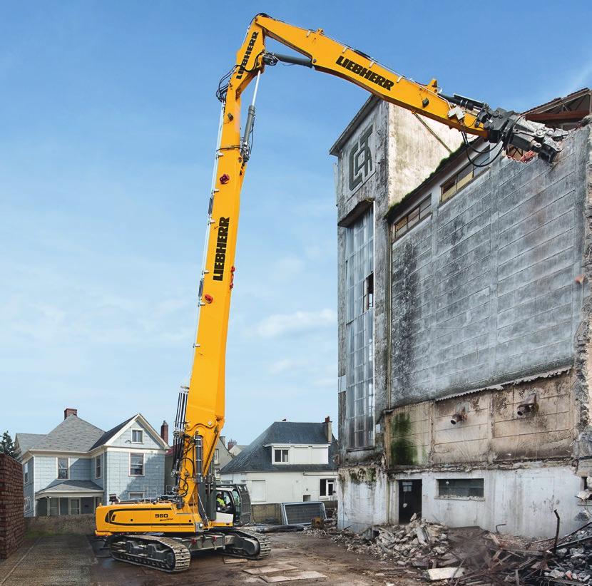 Product Information: Demolition Excavators R 950 R 960 Demolition R 950 Working