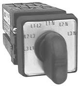6 position OMVN30PB Voltmeter switches 3 phase to phase and 3 phase to neutral, without 0