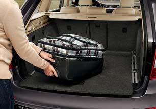 The rear seats are designed with an emphasis on the highest possible comfort and variability.