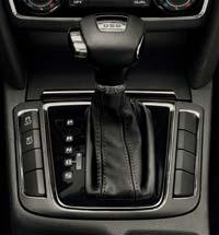 through the radio, navigation system or multifunctional steering wheel.