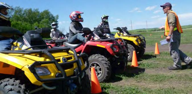 MWA Minimum Requirements for ATV Safety, cont.