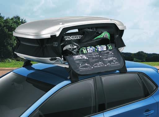 max. 50 kg URBAN LOADER ROOF BOX The new and innovative Urban Loader roof box with an expandable loading