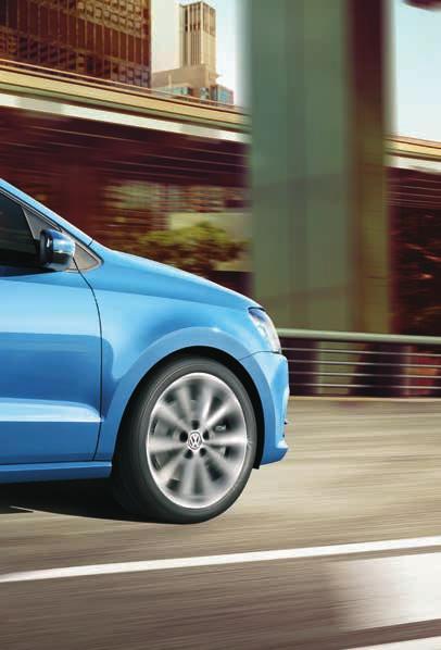 Sport and Design LIVES WHAT IT LOVES: SPorTIneSS. Let your Polo live out its sporty side to the fullest: With Volkswagen Accessories.