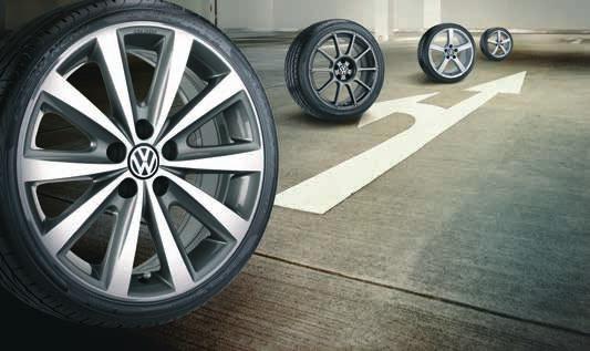 Once more our complete wheel selection delivers a range you can depend on 100 percent. In every sense.
