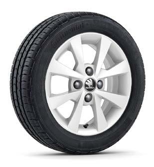 design Crux 1ST 071 495N FL8 Light-alloy wheel 5,5J x 15" for 185/55 R15 tyres in black metallic design Apus 1ST 071 494D Light-alloy wheel 5,0J x 14" for 165/70 R14 tyres in silver