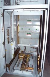 The compartments are: Circuit breaker compartment or Potential transformer compartment. Main busbar compartment. Cable connection compartment, Low voltage compartment.