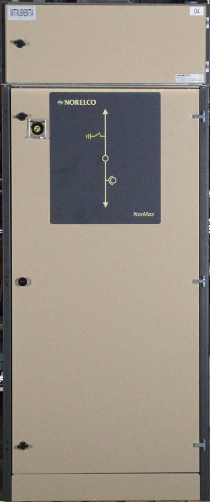 NorMax MODULAR MEDIUM-VOLTAGE SWITCHGEAR 10 Measuring cubicle MaxMe/E Measuring cubicle is used for medium-voltage measurement.