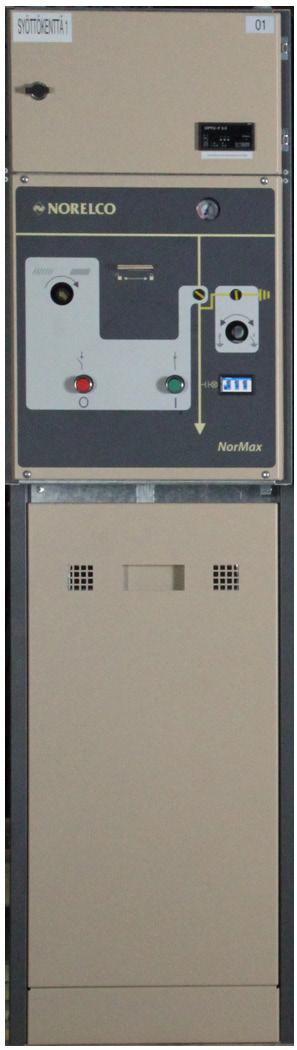 NorMax MODULAR MEDIUM-VOLTAGE SWITCHGEAR 6 Load-break switch cubicle MaxLo Load-break switch cubicle is used as an incoming, ring main or branch unit.