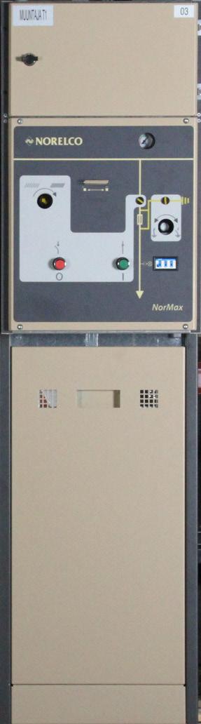 NorMax MODULAR MEDIUM-VOLTAGE SWITCHGEAR 7 Fused load-break switch cubicle MaxFu Fused load-break switch cubicle is used as transformer feeder or protection.