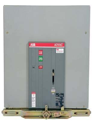 ADVAC Circuit Breaker Manual open and close push buttons Manual spring charge port Non-re-settable operations counter Spring charge status indicator Open/close