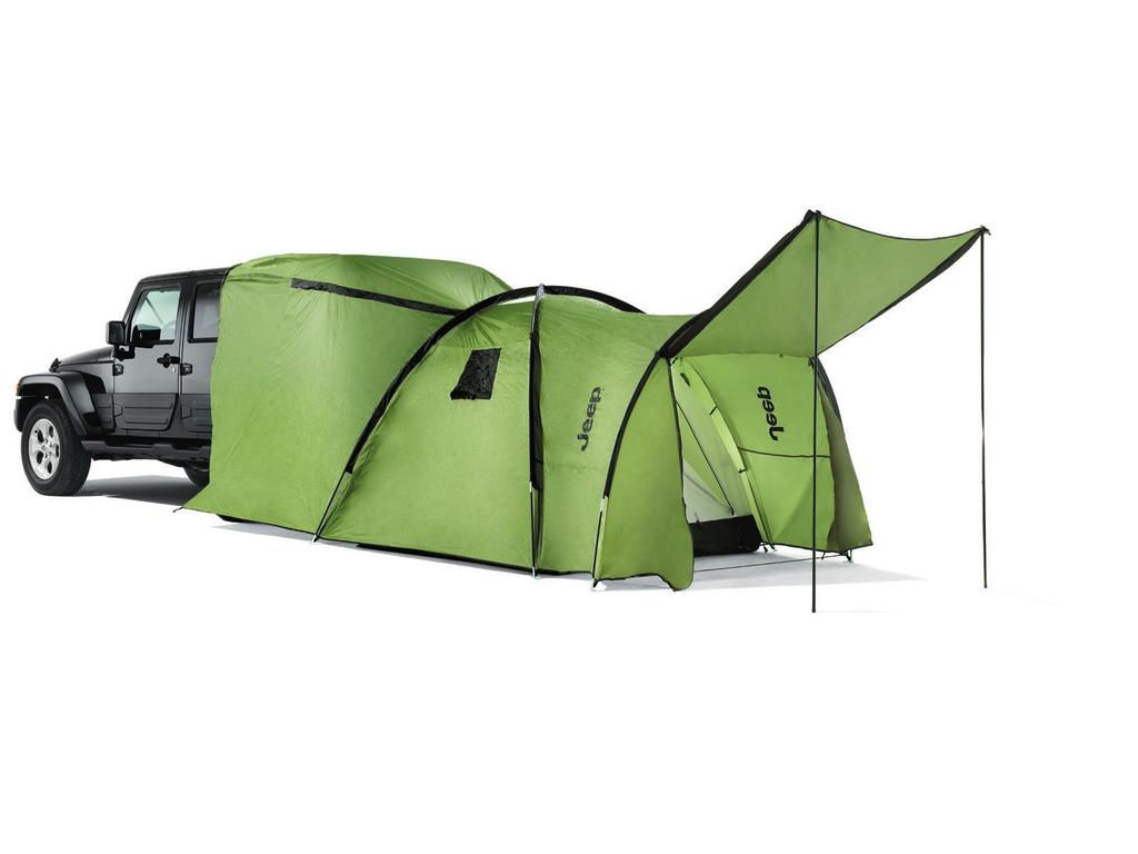 UTILITY JEEP BRANDED ATTACHABLE TENT The main tent
