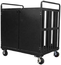 MULTI-CYLINDER DELIVERY CART 100% welded ASTM A513 steel supports with durable powder coat paint finish DOT compliant - add accessory kit with latching steel doors and lid for secure vehicle