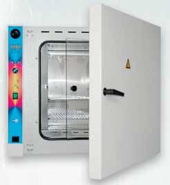 Incubators ICT series * External frame painted with acid resistant epoxy paint * Internal chamber in stainless steel * Tempered