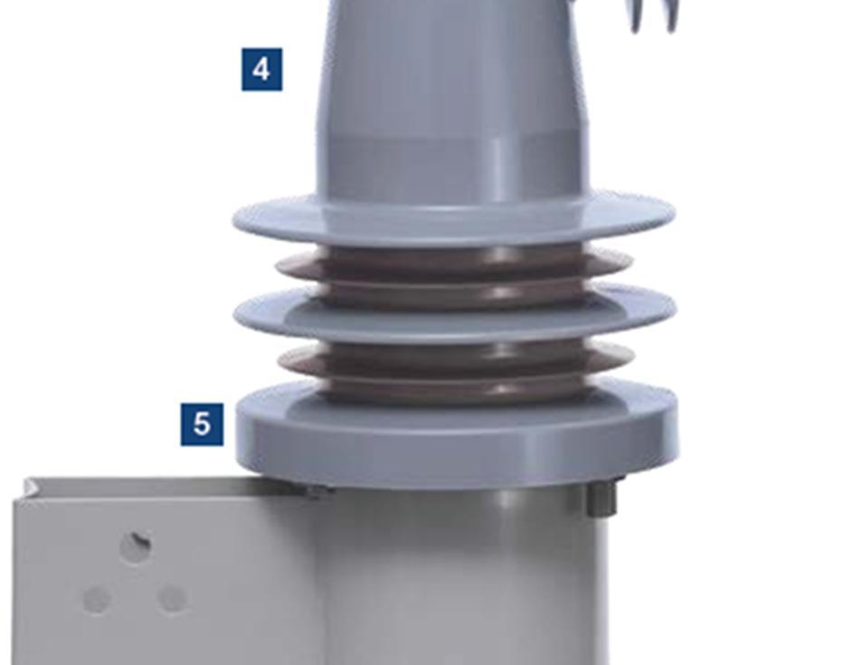 The PS vacuum switch is a solid dielectric vacuum switch suitable for use in distribution systems and industrial applications up to 38 kv ungrounded.