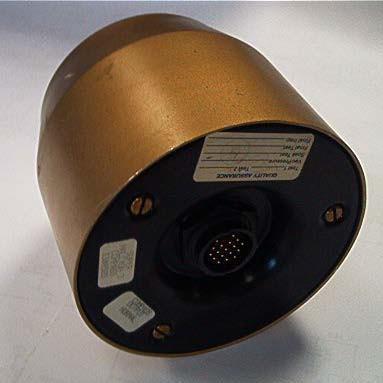 Number: 386-00-009 com Sensor viewed from the base showing the connector Sensor viewed