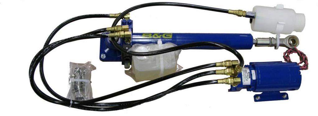 HYDRAULIC PILOT DRIVES Blue T0 12V Hydraulic Ram Description: Used with the H1000/H2000/H3000 autopilots Date Introduced: 2003